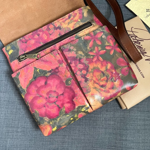 NWT PATRICIA NASH GRANADA CROSSBODY BAG LEATHER - Picture 2 of 10